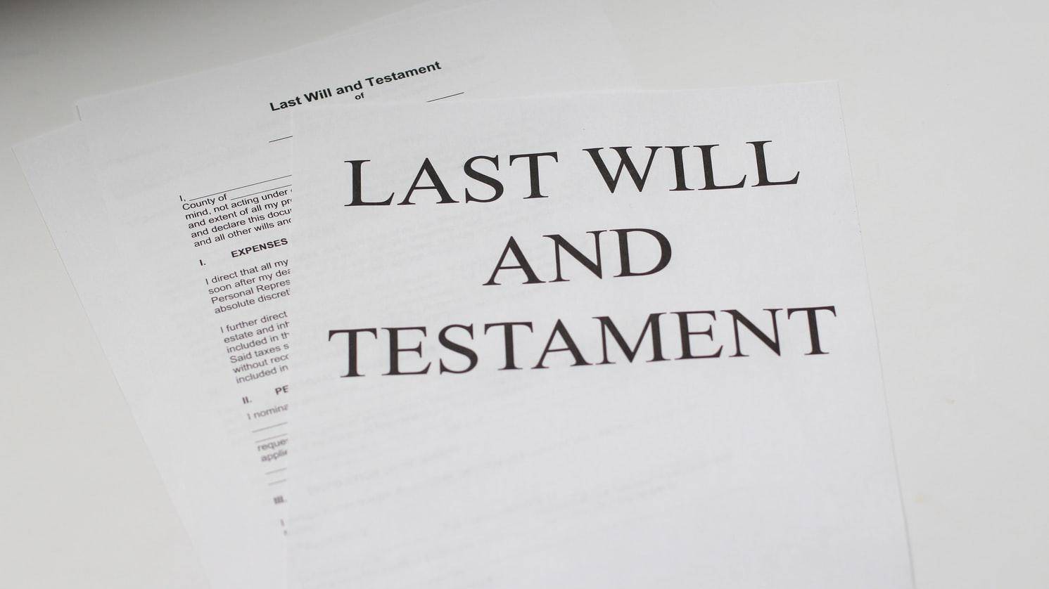 The Importance of Writing a Will word-image