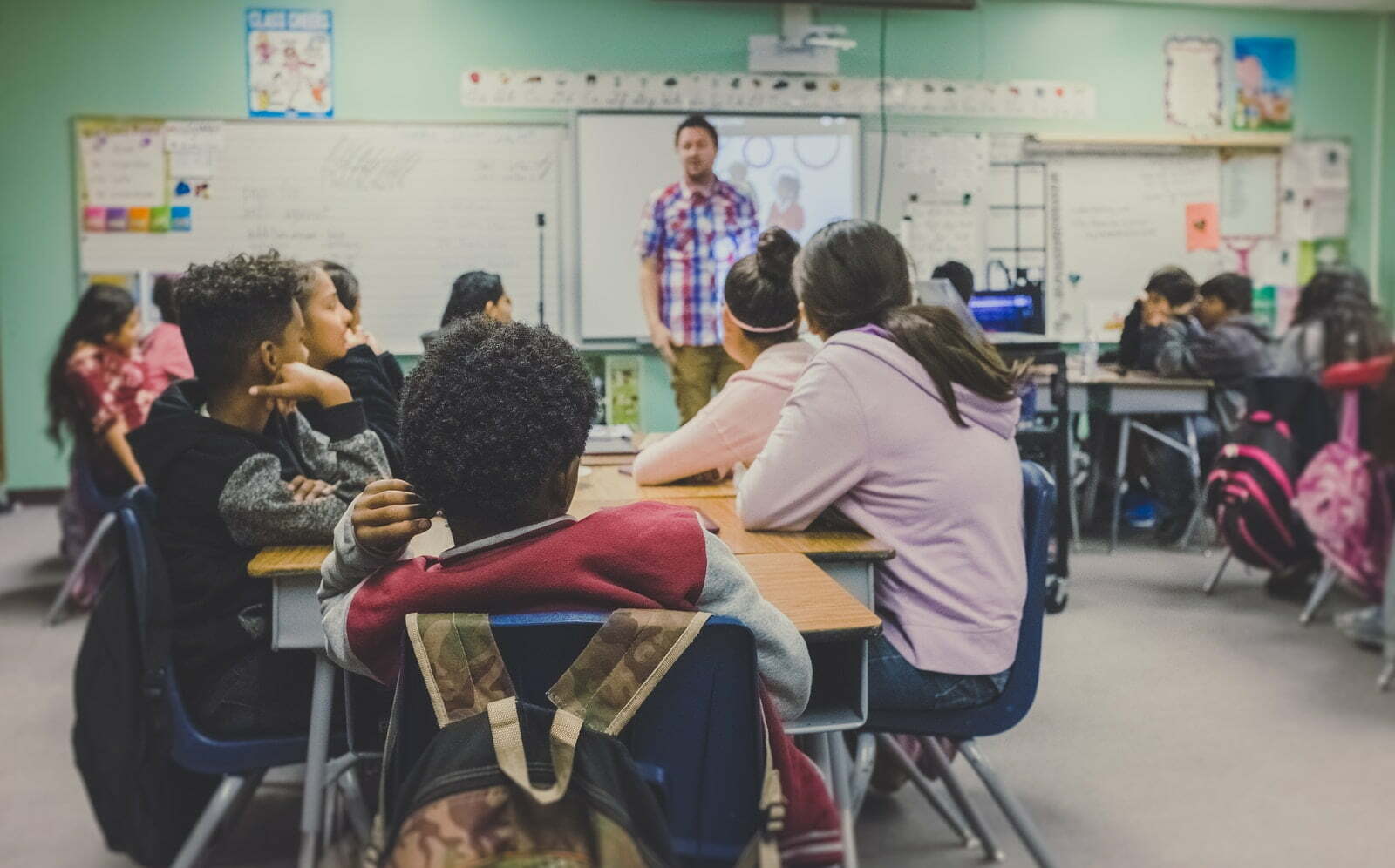 Paulette Chaffee Gives Advice on Avoiding Teacher Burnout man and woman sitting on chairs